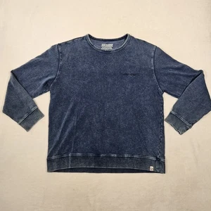 Fair Harbor Men’s Navy Vintage Wash Saltaire Crewneck Sweatshirt XL Relaxed Fit - Picture 1 of 7