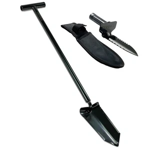 TerraX Master Digger – 36" Shovel & Serrated Hand Digger Set for Metal Detecting - Picture 1 of 9