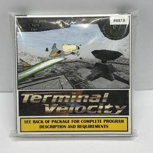 3 1/2" Floppy Disc Terminal Velocity Computer Video Game 3 discs Sealed - Picture 1 of 6