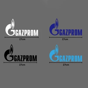 Parche patrocinador Gazprom - Elige color | Parche de fútbol americano con logotipo de transferencia de calor de 27 cm - Imagen 1 de 5