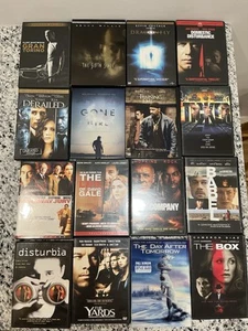 Wholesale 16 DVD/Blue Ray Thriller Movies - Brand New/Used 1 Time, No Duplicates - Picture 1 of 4
