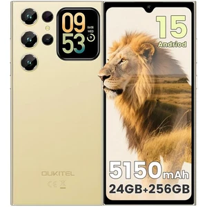 Smartphones móviles OUKITEL C62 Pro Android 15 5150mAh Doble Pantalla, Dual SIM - Imagen 1 de 8