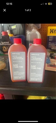 Жидкость дифференциала BMW 75W140 SAF XJ+FM Motorsport (0,5 литра) - подлинная BMW - Изображение 1 из 2