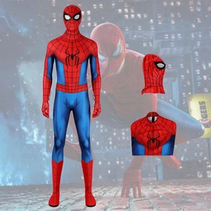 Costume Spider-Man 2026 nuovo giorno cosplay Peter Parker tuta set completo - Foto 1 di 24