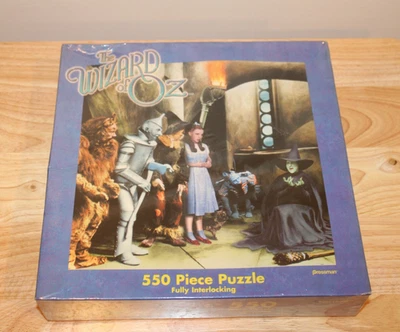 The Wizard of Oz 550 Piece Puzzle - Pressman #4024 I'm Melting! Wicked Witch New - Image 1 of 4