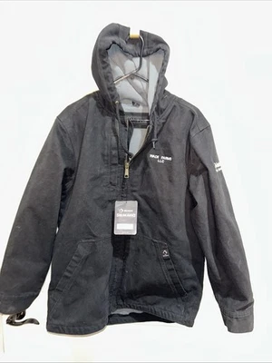 NUEVO CON ETIQUETAS~CHAQUETA DE INVIERNO DRI-DUCK NEGRA 5090 TALLA MEDIANA PARA HOMBRE LAREDO Foto 1 de 4