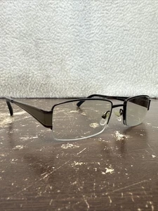 Runway Titanium RT 807 Herren Brille Braun 54-19-140 Halbrand NUR GESTELL - Bild 1 von 9