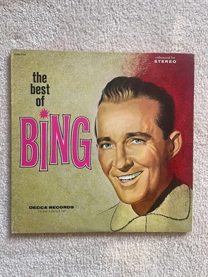 The Best of BING CROSBY  1973  2xLP Vintage Gatefold DECCA DXSB 7184 Vinyl- NM - Image 1 of 4
