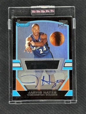 2003-04 Bowman Signature - Jarvis Hayes #103/1250 - RPA sin circular - Wizards Foto 1 de 2