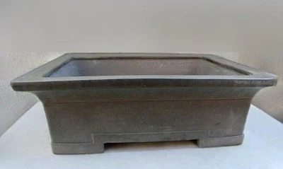 Japanese Bonsai pot TOKONAME NEZU Unglazed Rectangular Extra large W46cm REIHO - Image 1 of 4