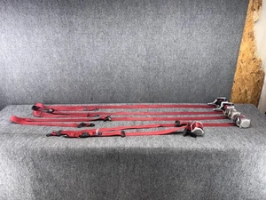 TOYOTA TUNDRA 22-25 CINTURÓN DE SEGURIDAD DELANTERO TRASERO IZQUIERDO DERECHO ROJO TRD PRO CREWMAX OEM - Imagen 1 de 20