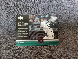 2002 Upper Deck #GH2 Ichiro 2001 Greatest Hits - Bild 1 von 2