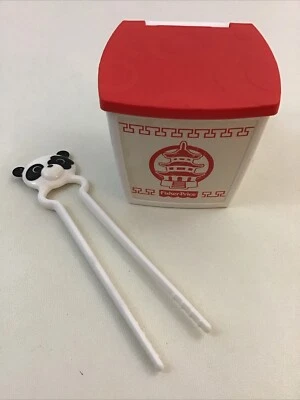 Fisher Price Fun With Food Servin' Surprises Chinese Takeout Container & Chop St - Image 1 of 4