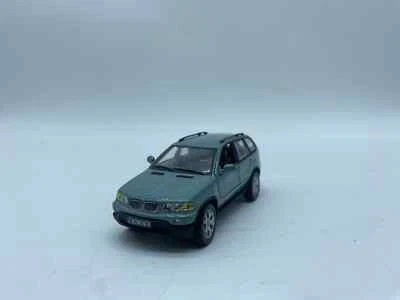 MODELLINO AUTO BMW X5 (E53) 4x4 VERDE 1999 - HONGWELL - SCALA 1:43 "NO BOX" - Immagine 1 di 4