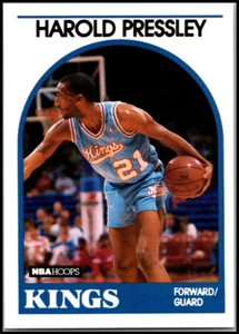 1989 NBA Hoops #24 Harold Pressley - Rookie RC FREE SHIPPING! - Picture 1 of 2