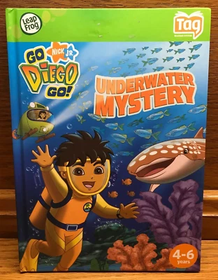 Leap Frog Tag Nick Jr. Go Diego Go! Underwater Mystery - Image 1 of 4
