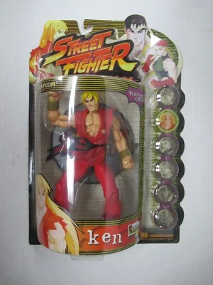 ReSaurus Capcom Street Fighter Ken 1999 en rojo ronda 1 Alpha 3 - leer descripción Foto 1 de 4