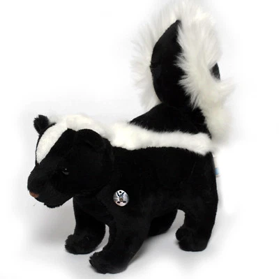 Peluche puzzola Skunk nero bianco in piedi peluche FUNKEY  - Immagine 1 di 4