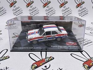 DIE CAST " FORD ESCORT RS1600 RMC 1972 T. MAKINEN " 1/43 (29)