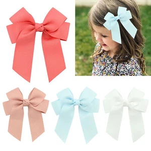 Bow Barrettes Cute All-match Women Daily Wear Princess-style Bow Barrettes - Picture 1 of 23