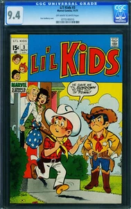 Li'l Kids #3 1971 CGC 9.4 -stan Goldberg-off-white To White 0775195010 - Picture 1 of 2