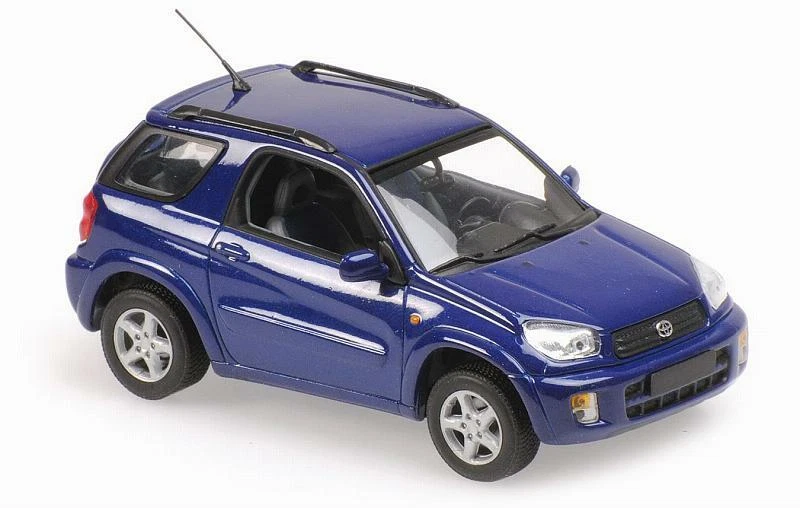 Toyota RAV4 2000 Blue Metallic  'Maxichamps' Edition 1:43 MINICHAMPS 940166000 - Immagine 1 di 1