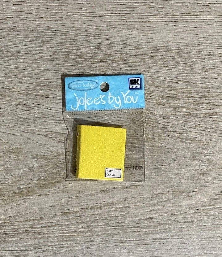 Cuaderno Jolees 3D Amarillo Álbum de Recortes Adorno Oficina Escuela Tema Foto 1 de 1