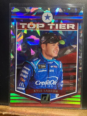 KYLE LARSON Lot of 15 NASCAR cards 2016-2018 Panini & Donruss inserts some #'d - Image 1 of 4