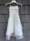 Chic Baby America Girl Dress White Party Wedding Size 10-12