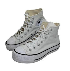 Converse Chuck Taylor All Star Platform White Canvas 560846F Women’s Size US 7 - Picture 1 of 11