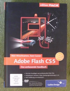 Adobe Flash CS5 , Das umfassende Handbuch , Galileo Press , HC , 2010 , mit DVD - Imagen 1 de 23