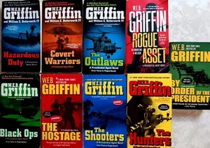 PRESIDENTIAL AGENT Series Set PLUS ROGUE ASSET by W.E.B. Griffin.  All Paperback - Foto 1 di 10