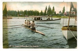 Coeur D'Alene Boat Club Regatta 1908 Idaho - Bild 1 von 2
