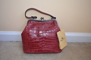 PATRICIA NASH LAUREANA RED LEATHER PURSE NEW WITH TAG