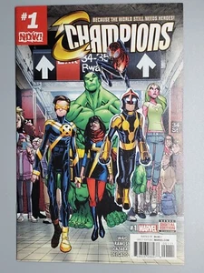 CHAMPIONS #1 MARVEL COMICS 2016 HIGH GRADE SLAB WORTHY - Picture 1 of 7