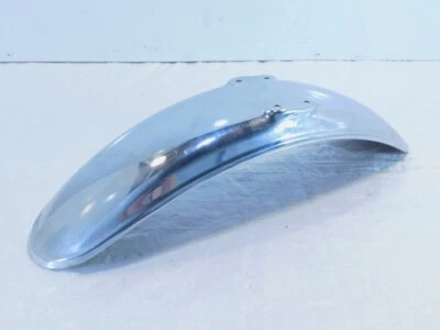 1984-1985 Yamaha Virago 1000 XV1000 Chrome Front Wheel Fender Mudguard Cover - Image 1 of 4