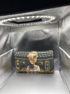 Pharaonic Egyptian Themed wallet Handbag Double Sided Print Durable Stylish - Picture 1 of 2