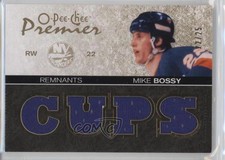 2007-08 O-Pee-Chee Premier Remnants Quad /25 Mike Bossy #PR-BO HOF