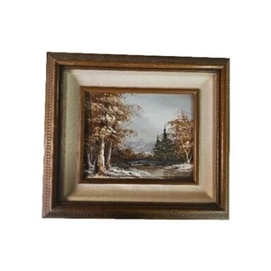 Original Oil Painting Signed Framed By Gleason Landscape - Picture 1 of 8