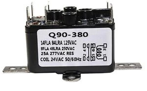 HQRP Enclosed General Purpose Fan Relay for Emerson # 90-380 Replacement - Picture 1 of 14
