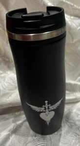 BON JOVI Insulated Thermo Cup Drink Bottle Mug Coffee 12 fl oz (355ml) NEW - Picture 1 of 13