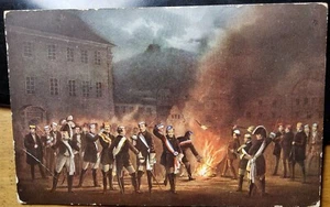 Heidelberg - Fackelzug der Studenten - Corps Rhenania Vandalia Karte Studentika - Picture 1 of 3