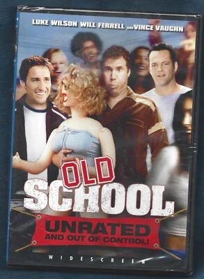 Factory Sealed DVD-Old School-Unrated & Out of Control-Full Screen-Luke Wilson - Image 1 of 2