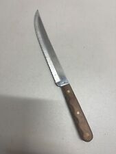 Case XX Knife M 283-8" Stainless Wood Handle Serrated Miracl-edge