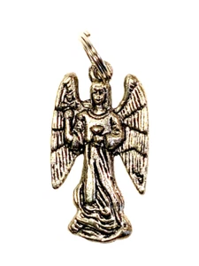 Archangel Zadquiel Charm Pendant Angel of Benevolence Freedom Mercy Forgiveness - Picture 1 of 9