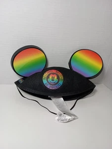 Disney Pride Rainbow Belong Believe Be Proud Mickey Mouse Oreja Sombrero Gorra - Imagen 1 de 4
