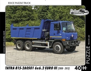 Puzzle CAMION 40 - Tatra 815-2A0S01 6x6.2 EURO III (2008 - 2013) - 40 pezzi - Foto 1 di 2