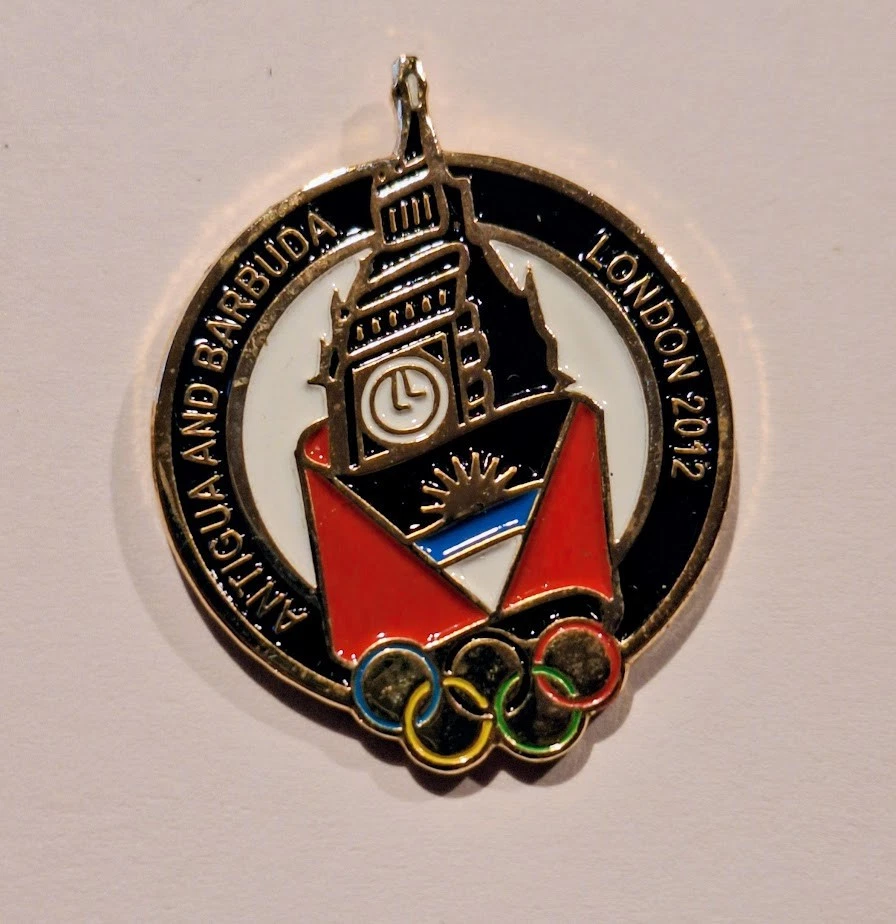  BONITO PIN OLÍMPICOS DE LONDRES 2012 - ANTIGUA y BARBUDA NOC  Foto 1 de 1