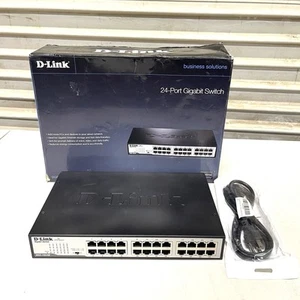D-LINK 4 Business DGS-1024D 24-Port Gigabit Unmanaged Switch New Rack Mountable - Picture 1 of 7