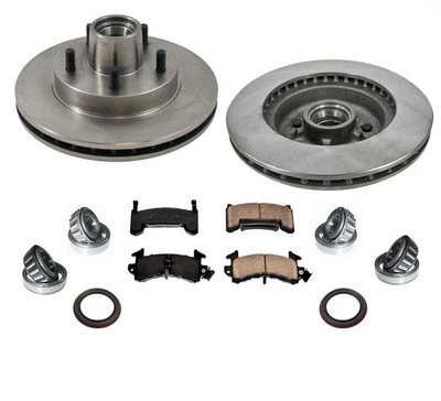 Rotores de freno de disco delanteros y pastillas de freno cojinetes de rueda sellos para Camaro 1982-92 Foto 1 de 4